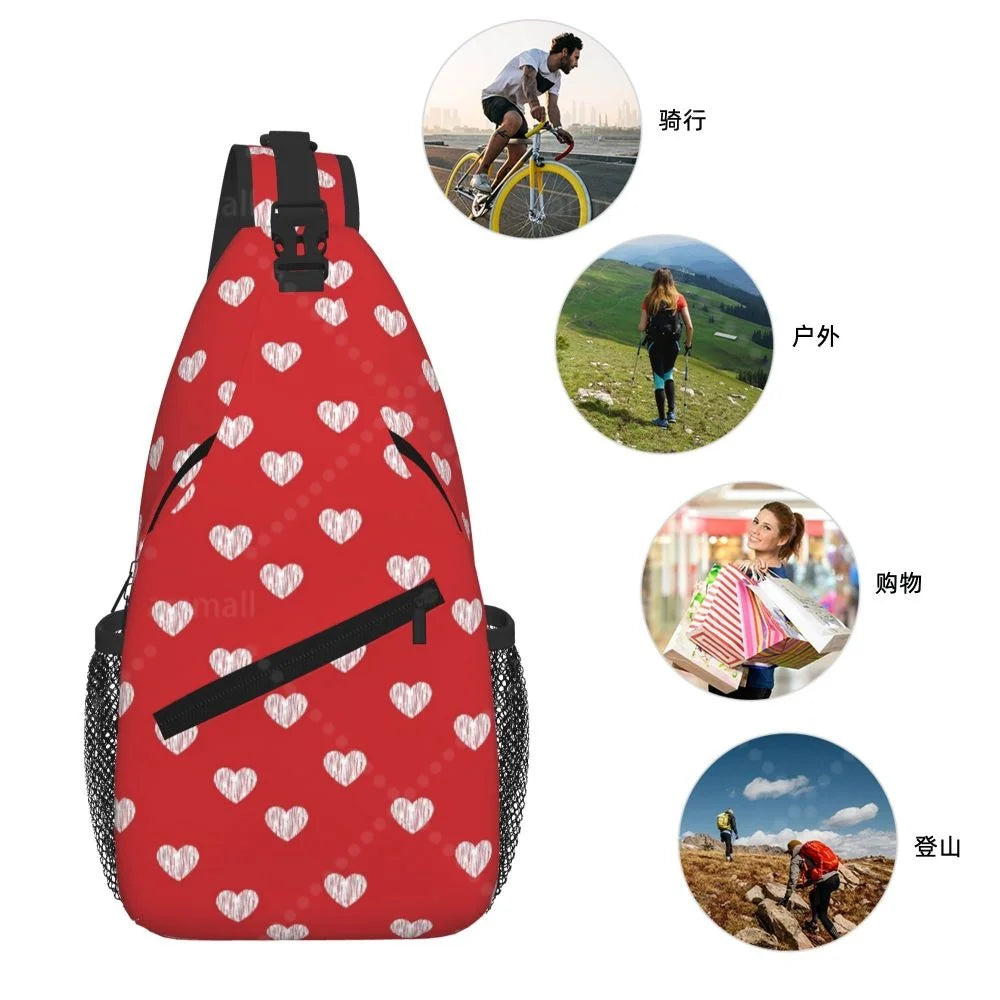Lightweight Crossbody Sling Bag for Travel & Outdoor Activities