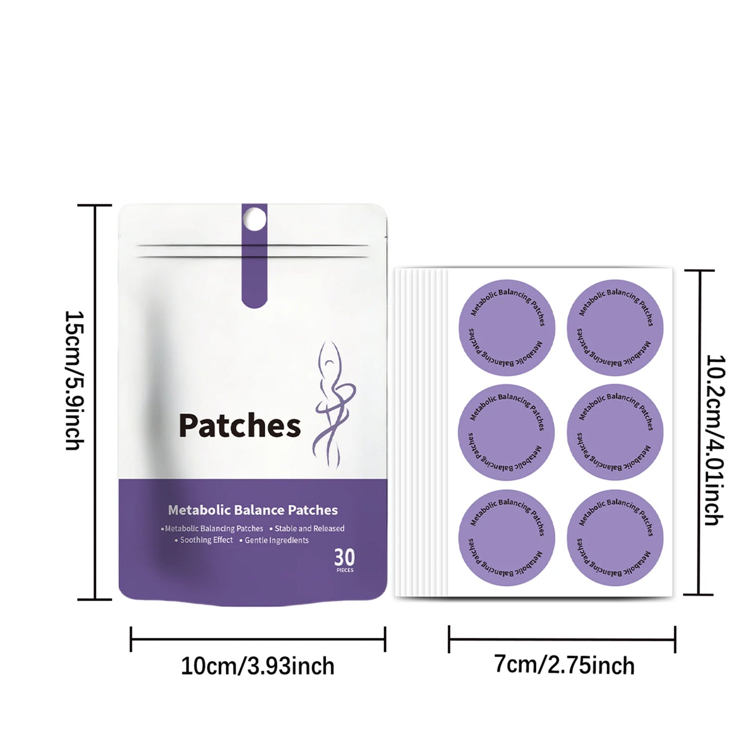 Premium Body Care Patches | Gentle, Skin-Friendly Weight Management