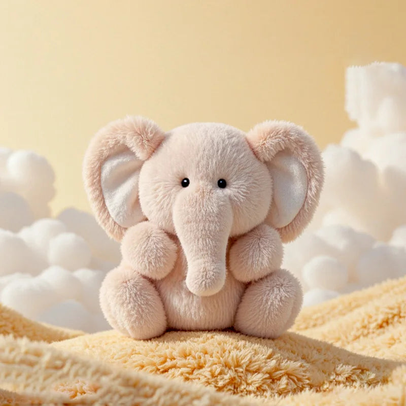 20cm Cute Elephant Plush Doll | Cozy Cartoon Stuffed Toy