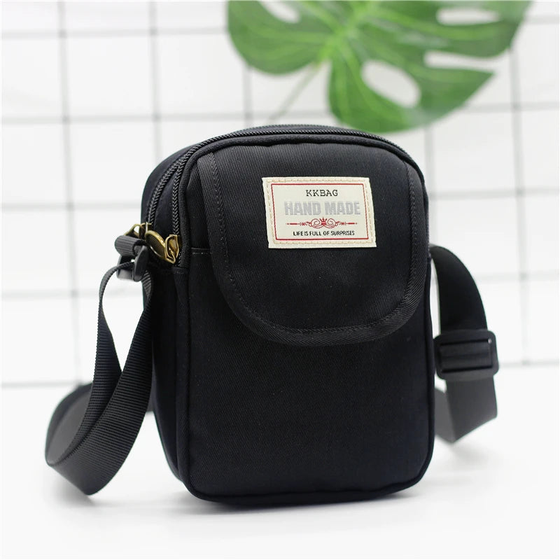 Stylish Men's Crossbody Bag | Versatile Nylon Mobile Wallet