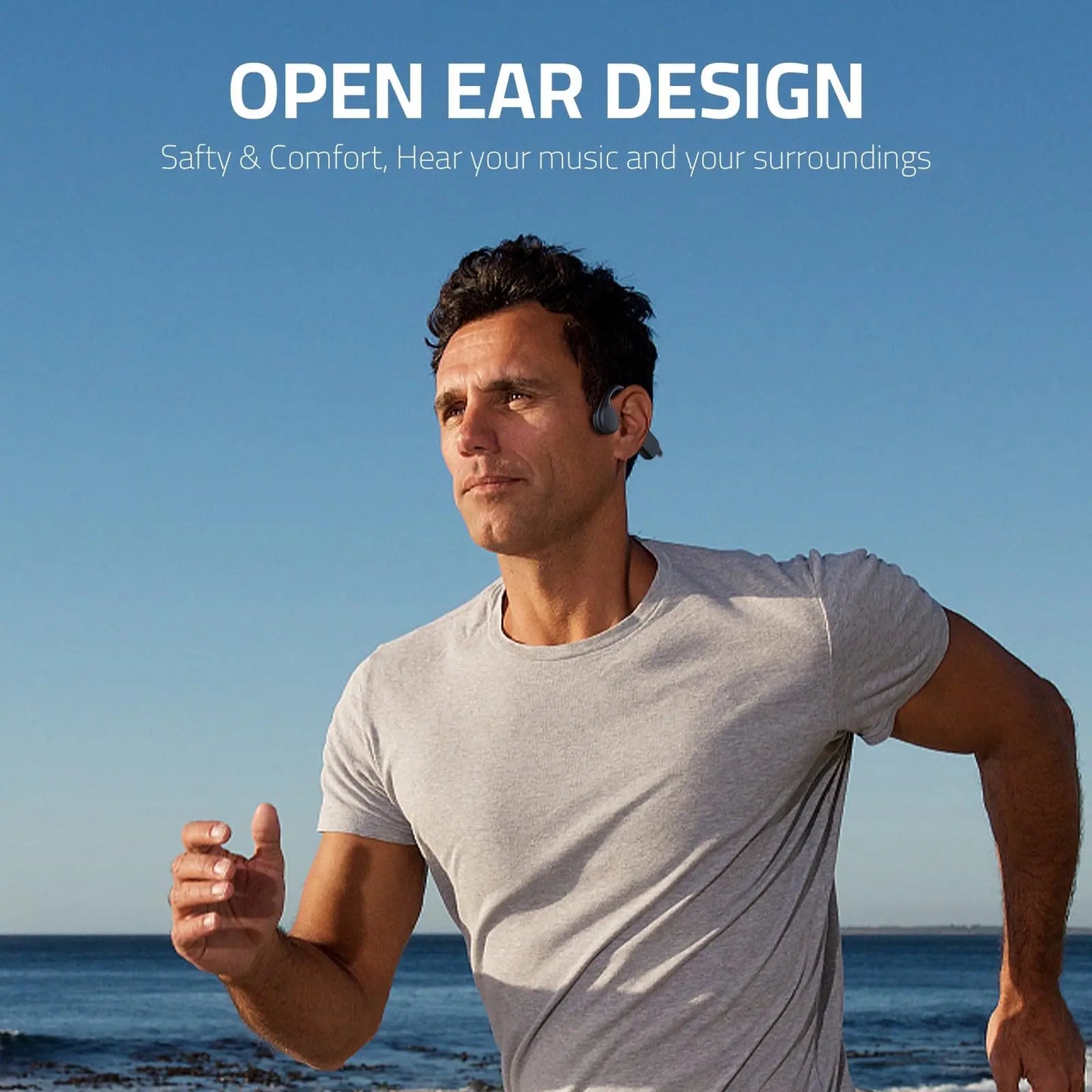 Waterproof Bone Conduction Wireless Earphones | 32GB MP3 Headset