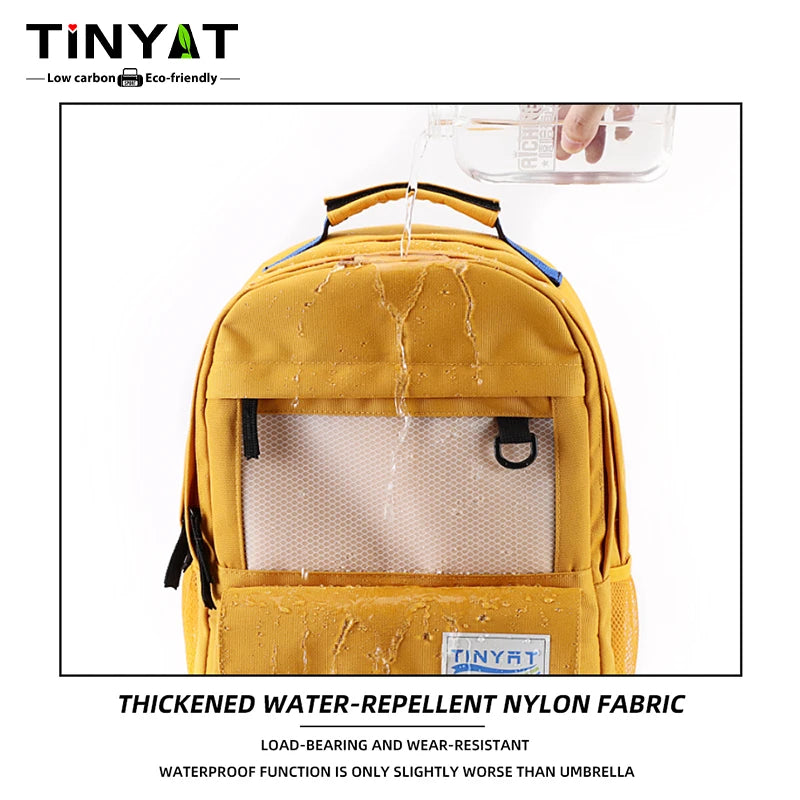 Large Capacity Multi Color Polyester Backpack | Casual Unisex Bag