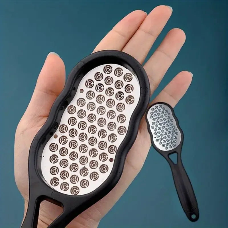 Ergonomic Stainless Steel Foot File | Home Pedicure Essential