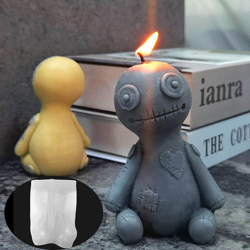 Halloween Curse Doll Candle Silicone Mold | DIY Craft Kit