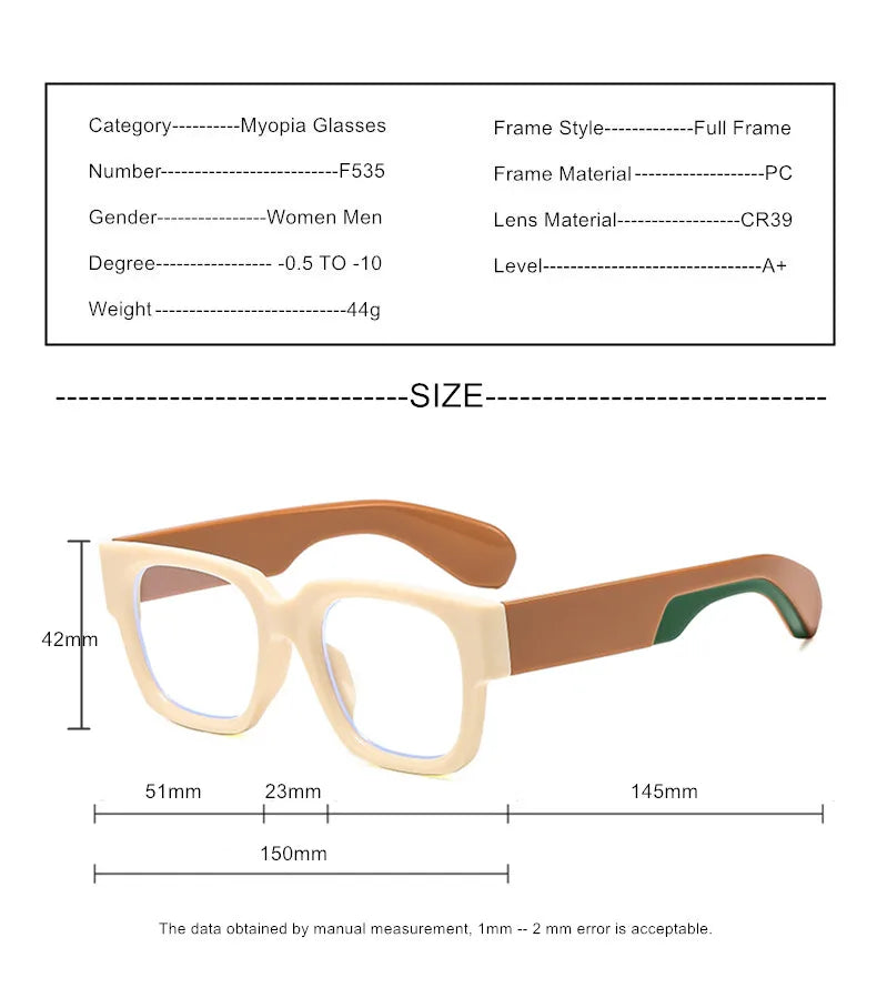 Custom Prescription Glasses for Myopia & Astigmatism | Comfort & Clarity
