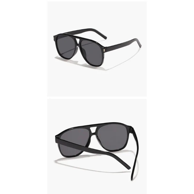 Luxury Big Frame Pilot Sunglasses | Trendy UV400 Shades