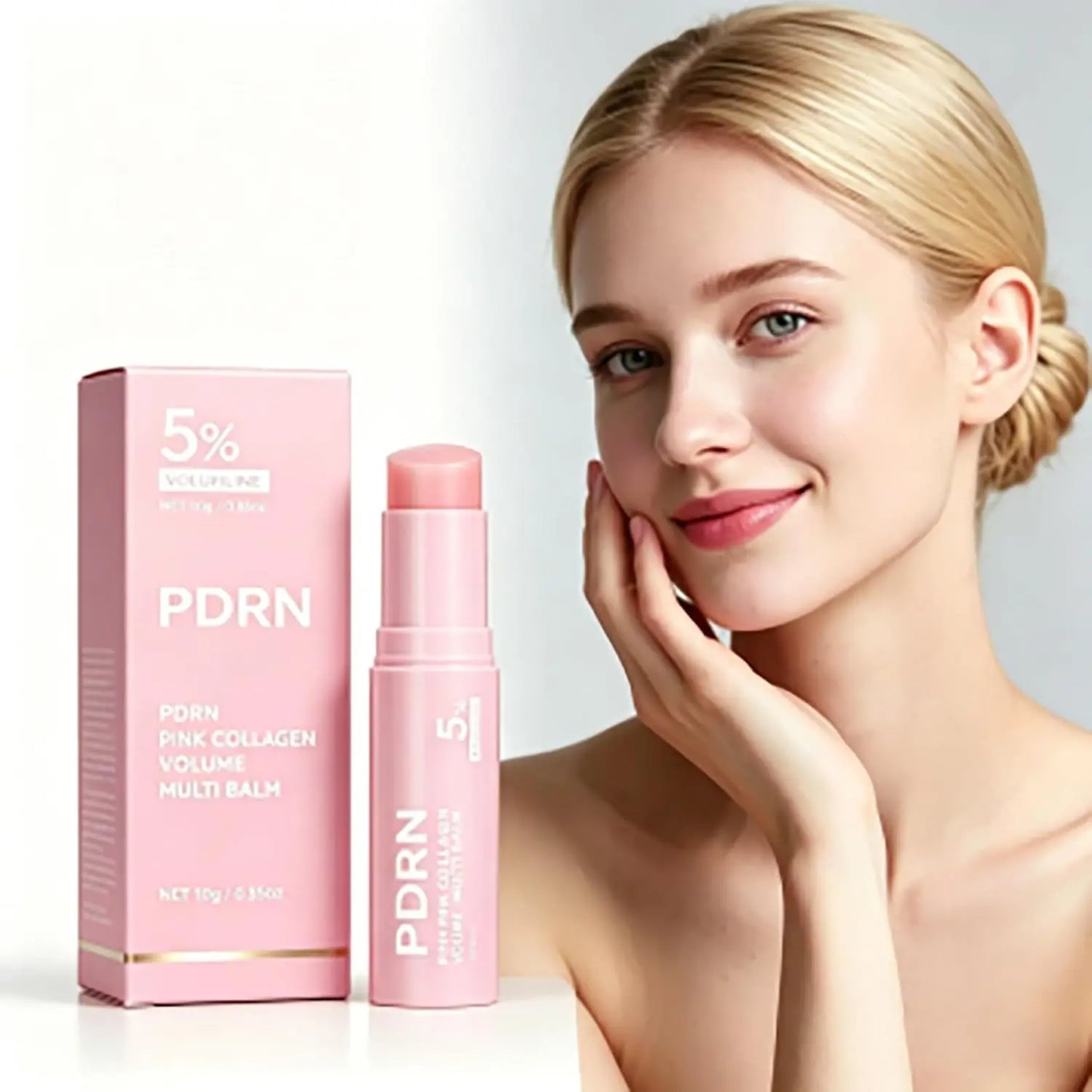 K-Beauty Pink Collagen Multi Balm Stick | Skin Booster for Radiance