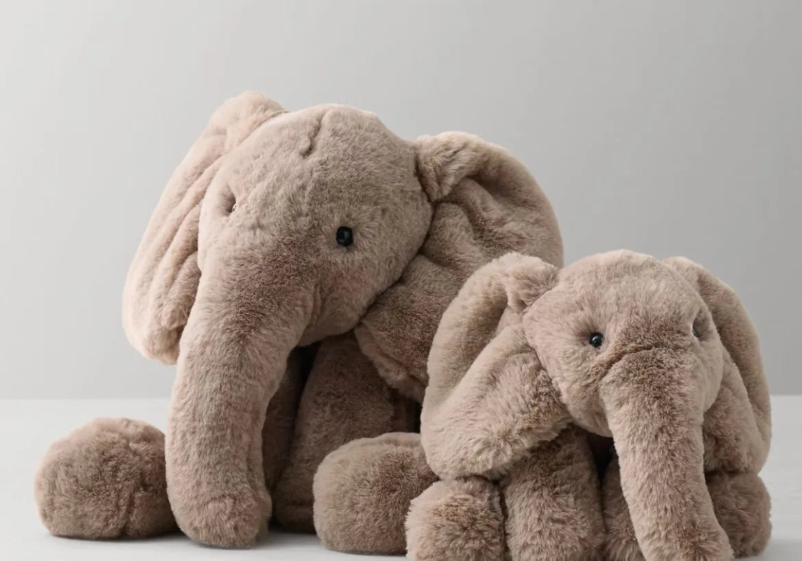 Cute Smudge Elephant Plush Toy | Soft Sleep Companion Doll