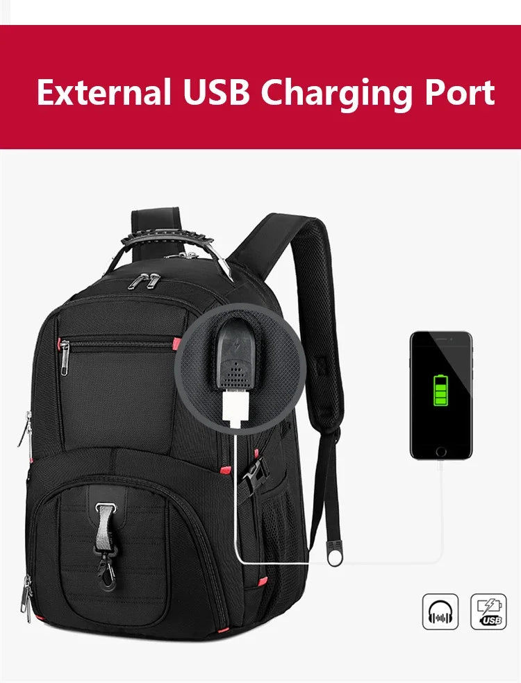 Durable 17 Inch Laptop Backpack | Versatile Travel & College Bag