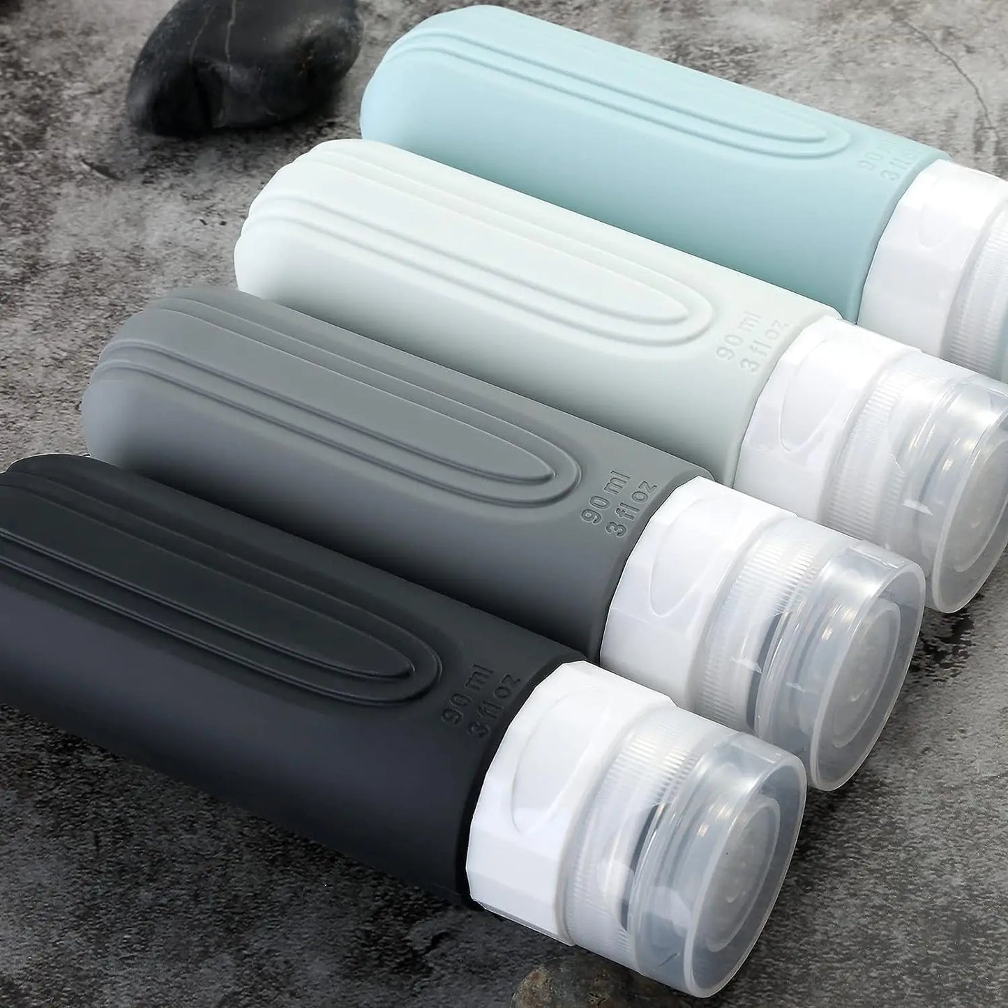 TSA Approved Travel Bottles | Leak Proof Silicone Toiletry Containers