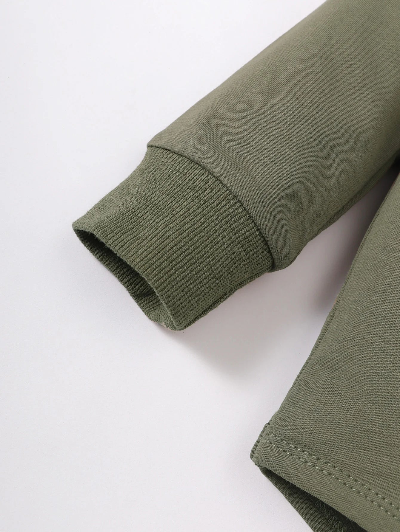 2-Piece Baby Boy Camouflage Set | Comfy Hoodie & Striped Pants