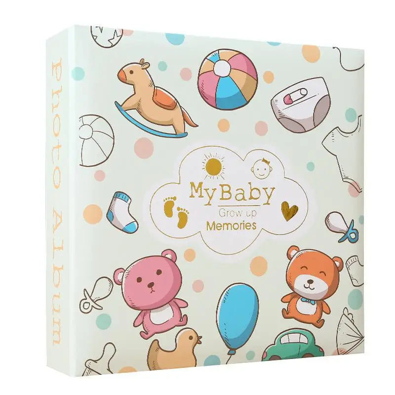 6-Inch Photo Album for Cherishing Baby Memories | High-Capacity