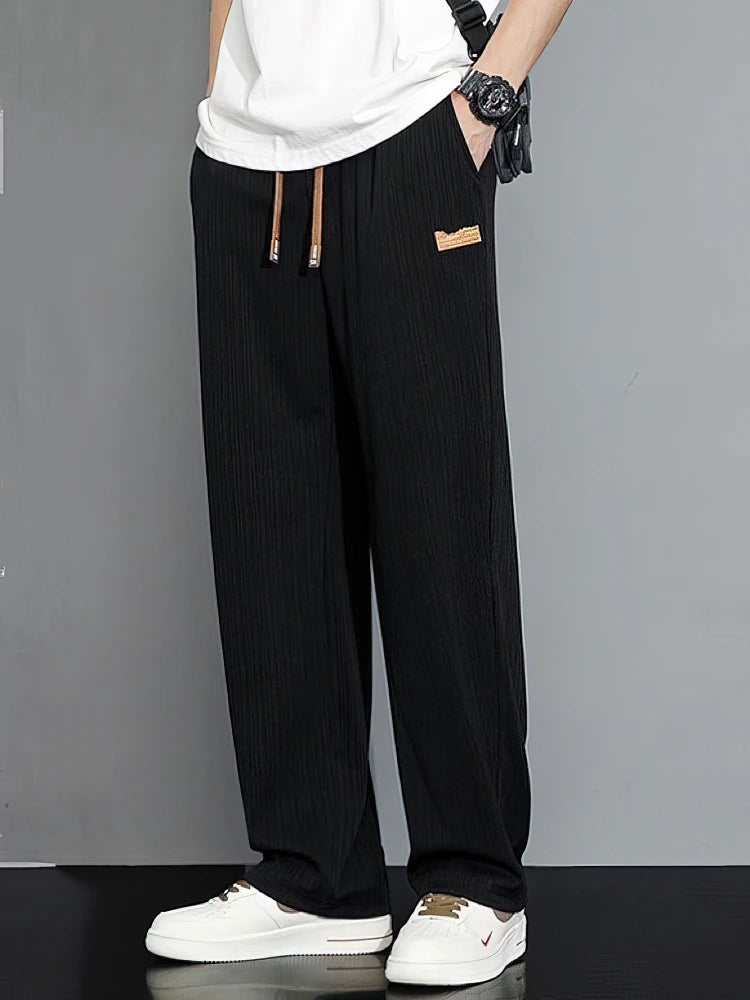 Lightweight Straight Casual Pants for Men | Perfect for Spring & Summer