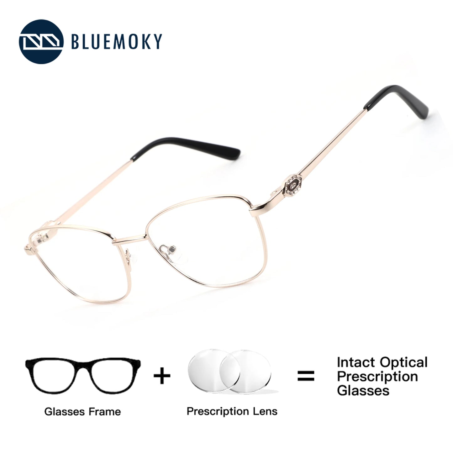 Custom Metal Butterfly Prescription Glasses for Women | Stylish Optical Lenses 2026