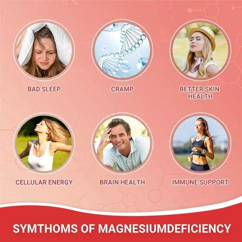 Magnesium Glycinate Gummies for Sleep & Muscle Relief | Relaxation Boost