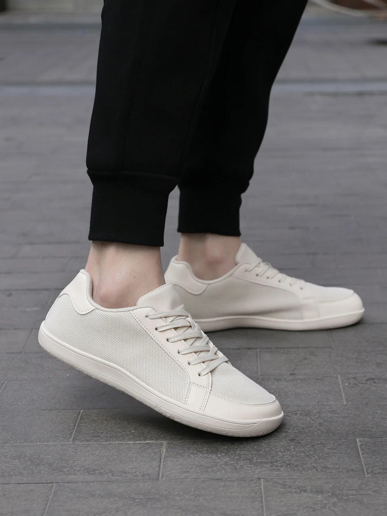 Men's Barefoot Wide Toe Box Walking Shoes Extra Width Minimalist Shoes Breathable Zero Drop Comfortable Shoes Fashion Sneakers