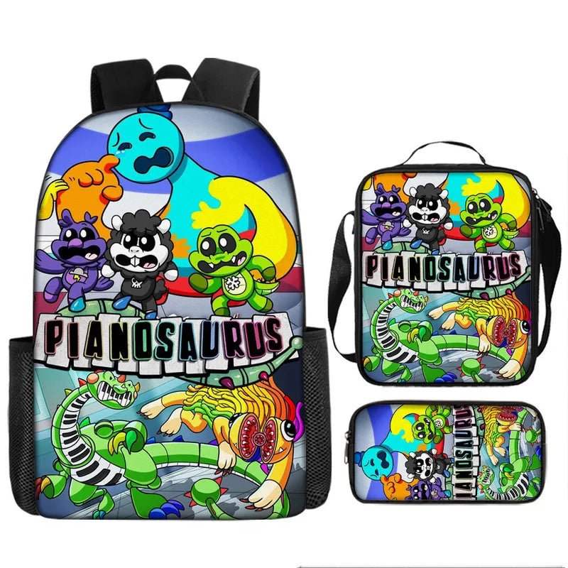3-Piece Horror-Themed Backpack Set | Unique School Essentials