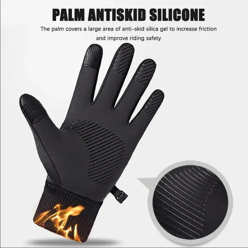 Guantes térmicos deportivos impermeables para invierno | Perfectos para actividades al aire libre