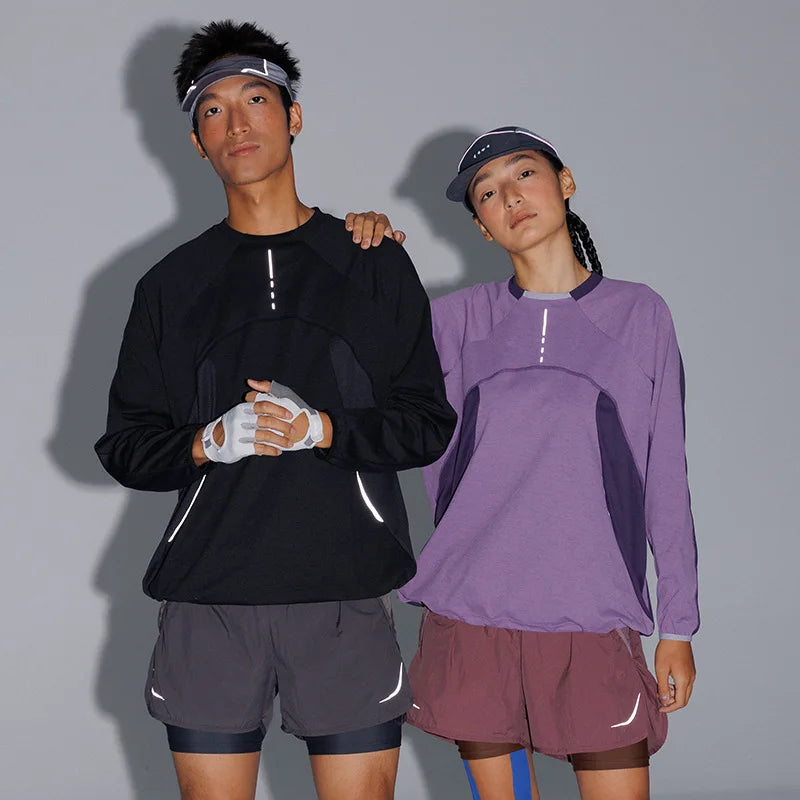 Unisex Lightweight Quick-Dry Long Sleeve T-Shirt for Outdoors
