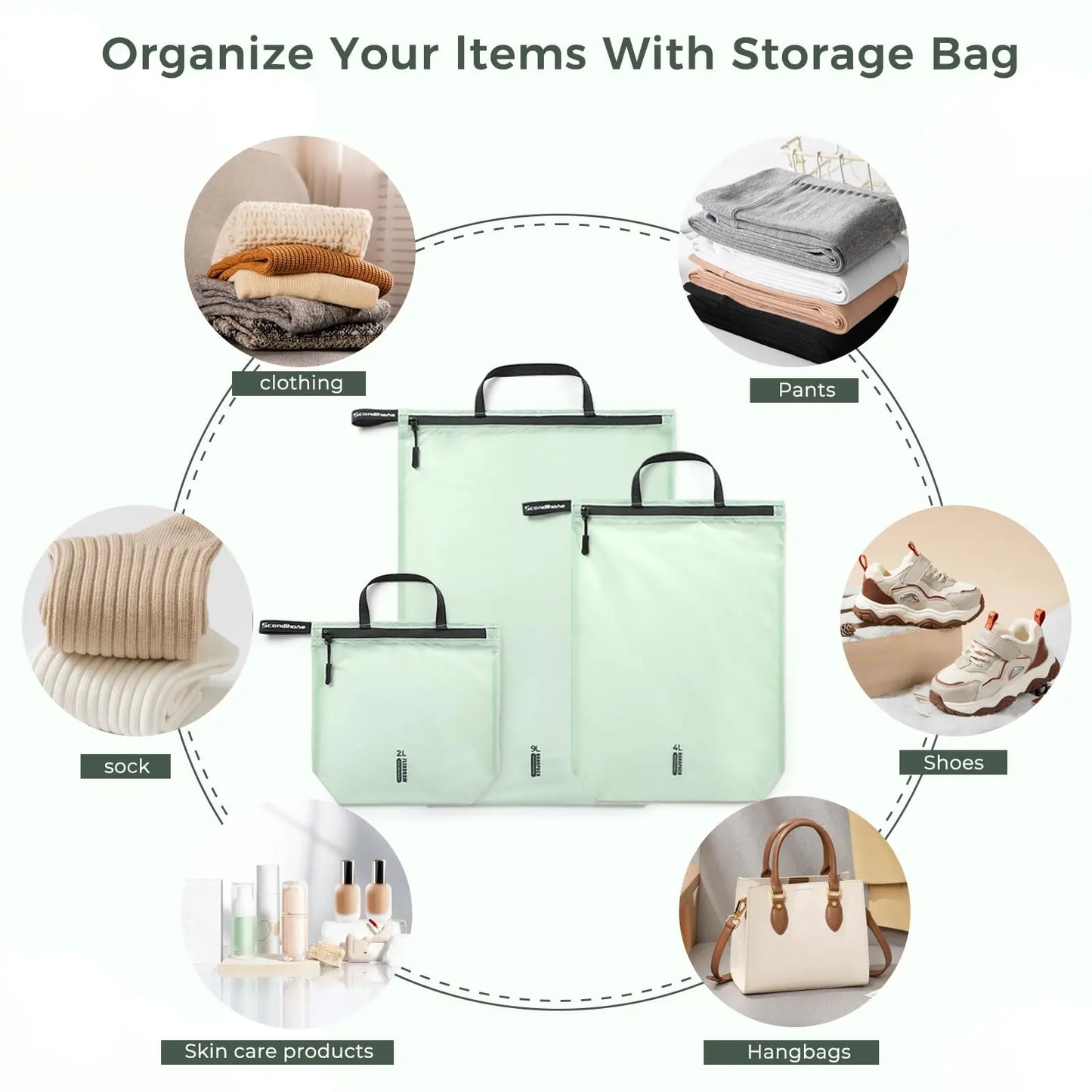 Waterproof Storage Pouch | Versatile Organizer for Travel & Sports
