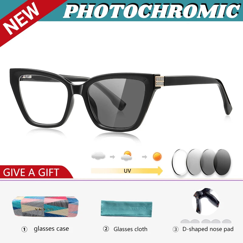 Chic Cat Eye Anti-Blue Light Reading Glasses for Women