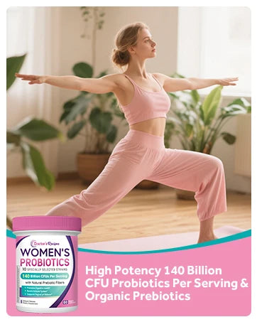 Daily Women's Probiotic Supplement | 60 Caps for Gut Health