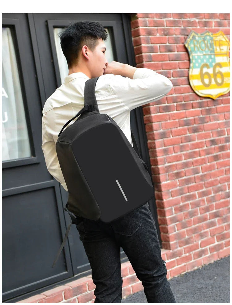 Waterproof Anti-Theft Backpack | Stylish Large Capacity Bag