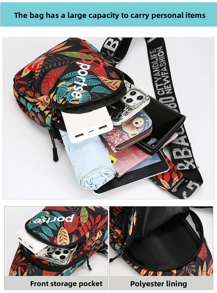 Stylish Waterproof Women's Crossbody Bag | Large Capacity Sling