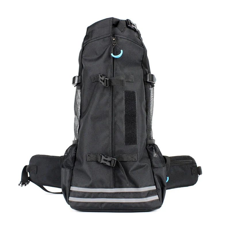 Cycling Travel Pet Carrier for Small to Medium Dogs | Adjustable Backpack