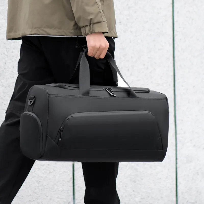 Large Capacity Sports Gym Bag | Multi-Compartment Travel Duffel