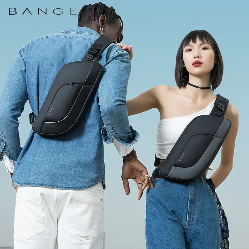 Men's Anti-theft Waterproof Crossbody Bag | Multifunctional Chest Pack
