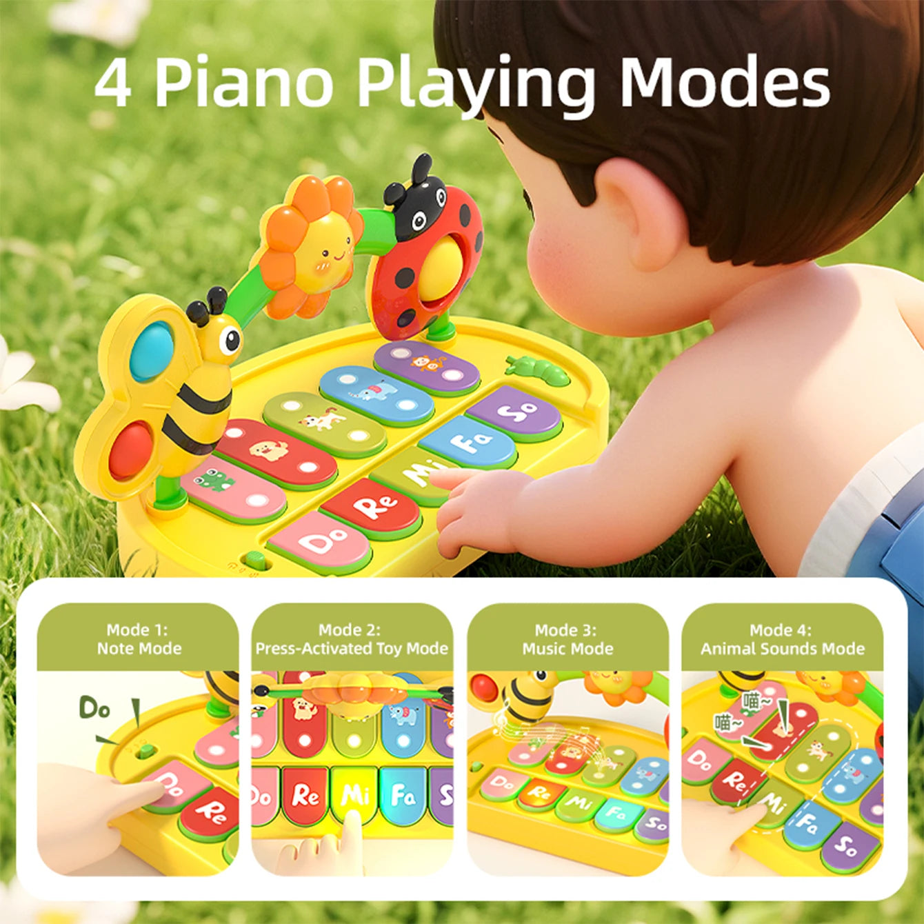 Colorful Insect Musical Instrument | Engaging Early Education Toy