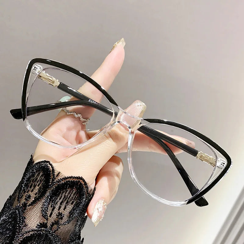 High Definition Anti Blue Light Cat Eye Glasses | Stylish Eye Protection