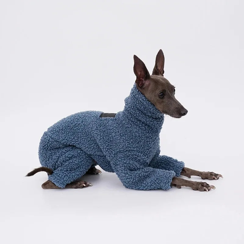 Reversible Winter Jacket for Greyhounds and Whippets | Stay Warm