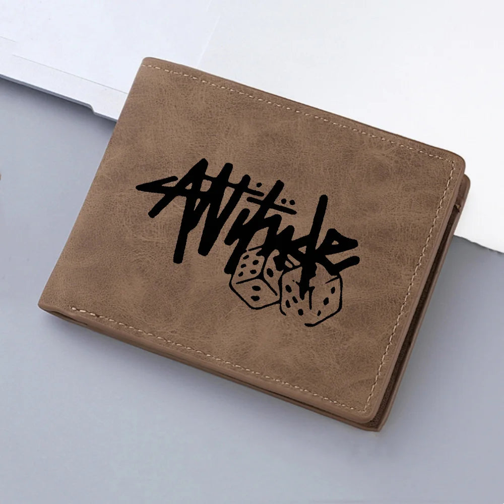 Men's Mini Short Wallet with Multi-Card Slots | Casual Double Fold Design