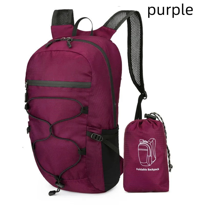 20L Lightweight Portable Foldable Waterproof Backpack for Travel