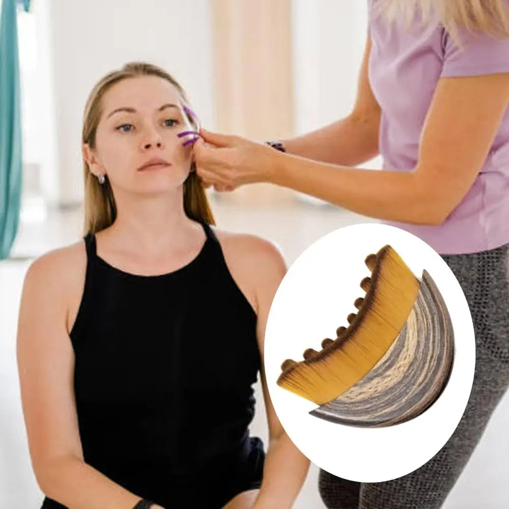 Portable Lymphatic Contour Face Brush | Reduce Puffiness & Sculpt
