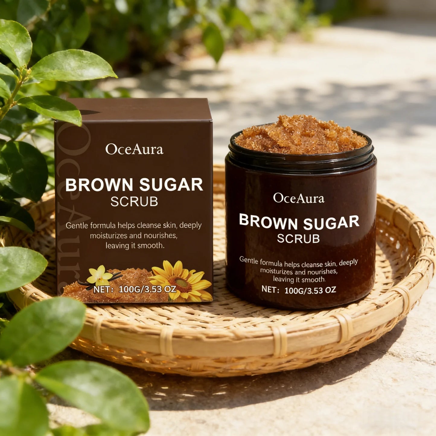 Exfoliating Brown Sugar Scrub for Body | Deep Clean & Moisturize