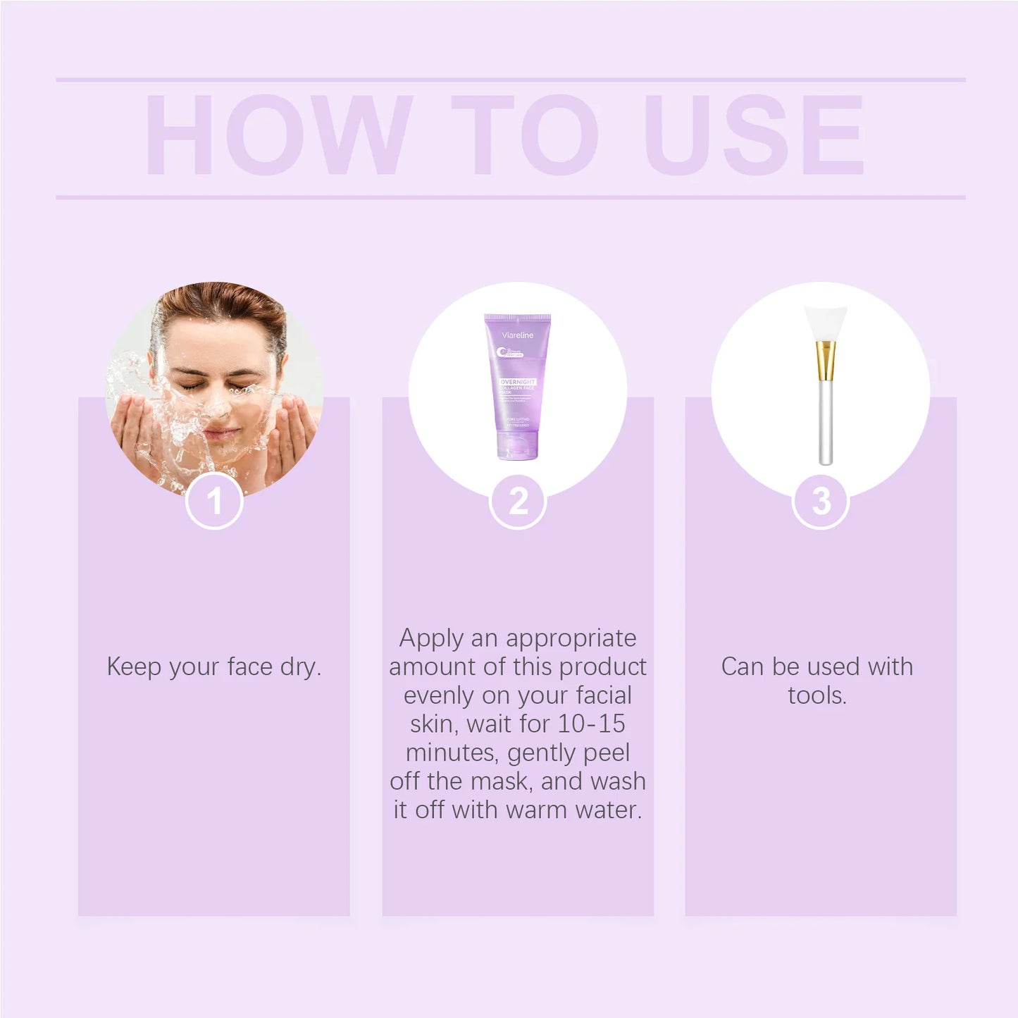Collagen Peel-Off Mask for Deep Hydration & Exfoliation