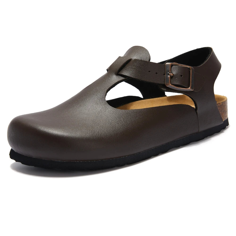 Summer Women's Gladiator Cork Sandals | Casual Buckle Straps