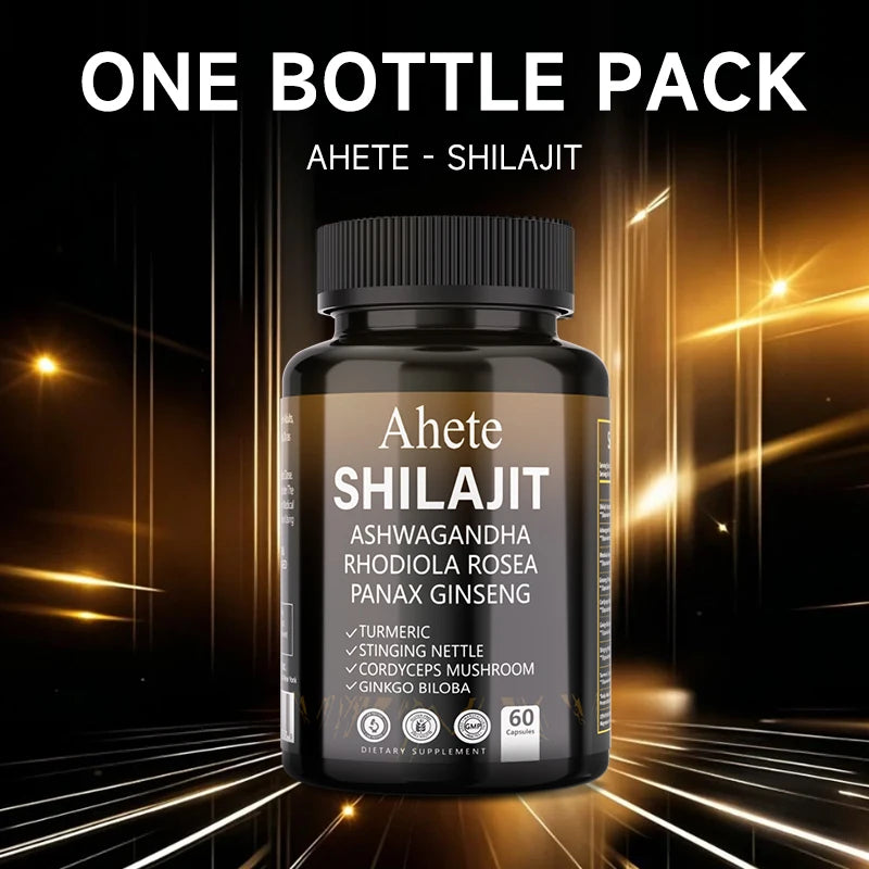 Premium Shilajit Energy Supplement | Boost Your Well-Being