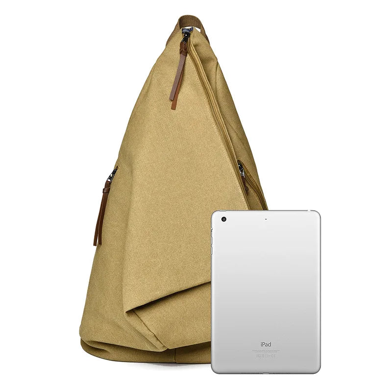 Large Capacity Canvas Backpack for Travel & Commute | Stylish & Versatile