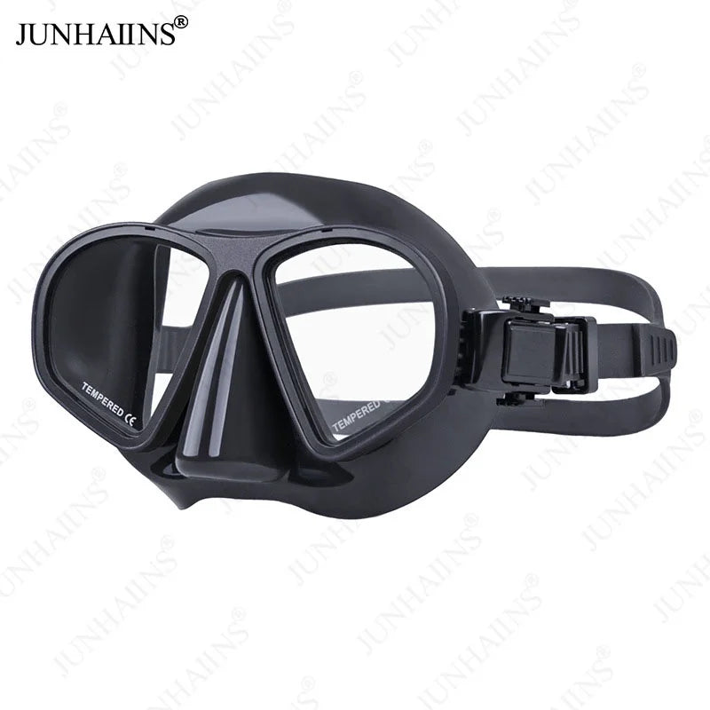Freediving Mask with Aluminum Frame | Anti-Fog Diving Gear