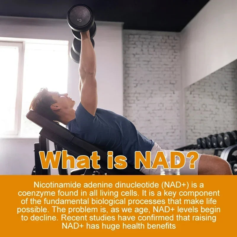 Natural NAD Capsules | Boost Energy, Health & Immunity