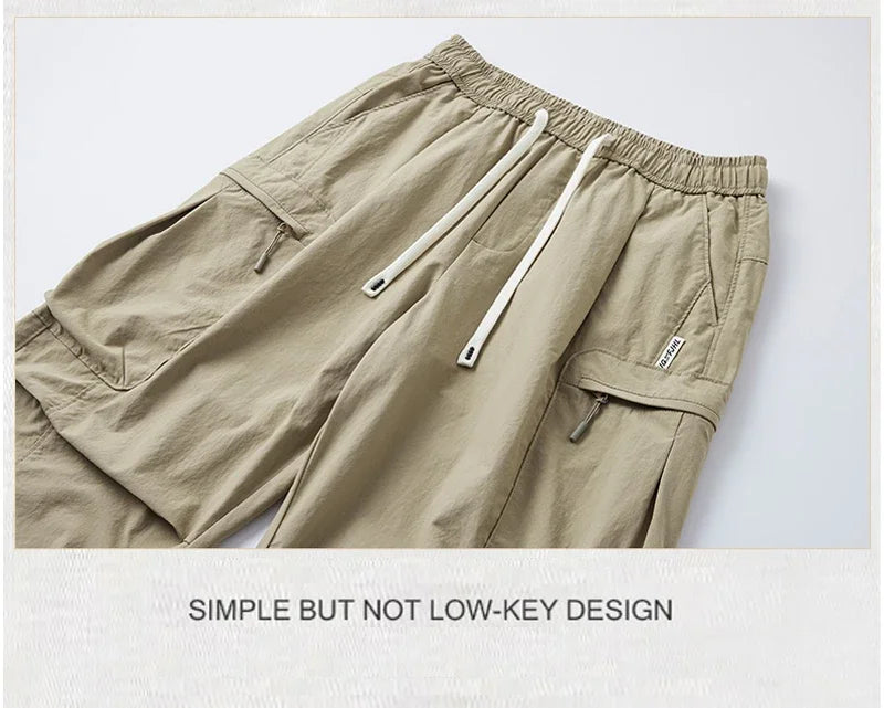 Men's Summer Cargo Pants | Lightweight, Casual & Versatile Fit