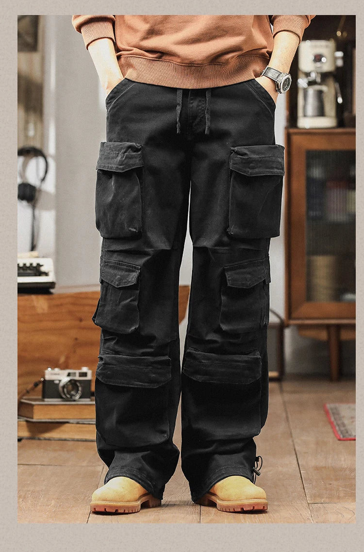 Versatile Men's Cargo Jogger Pants for Outdoor Adventures