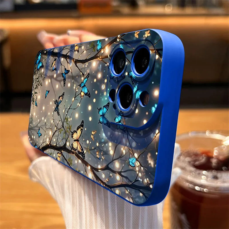 Glow In The Dark Butterfly iPhone Case | Full Protection Case