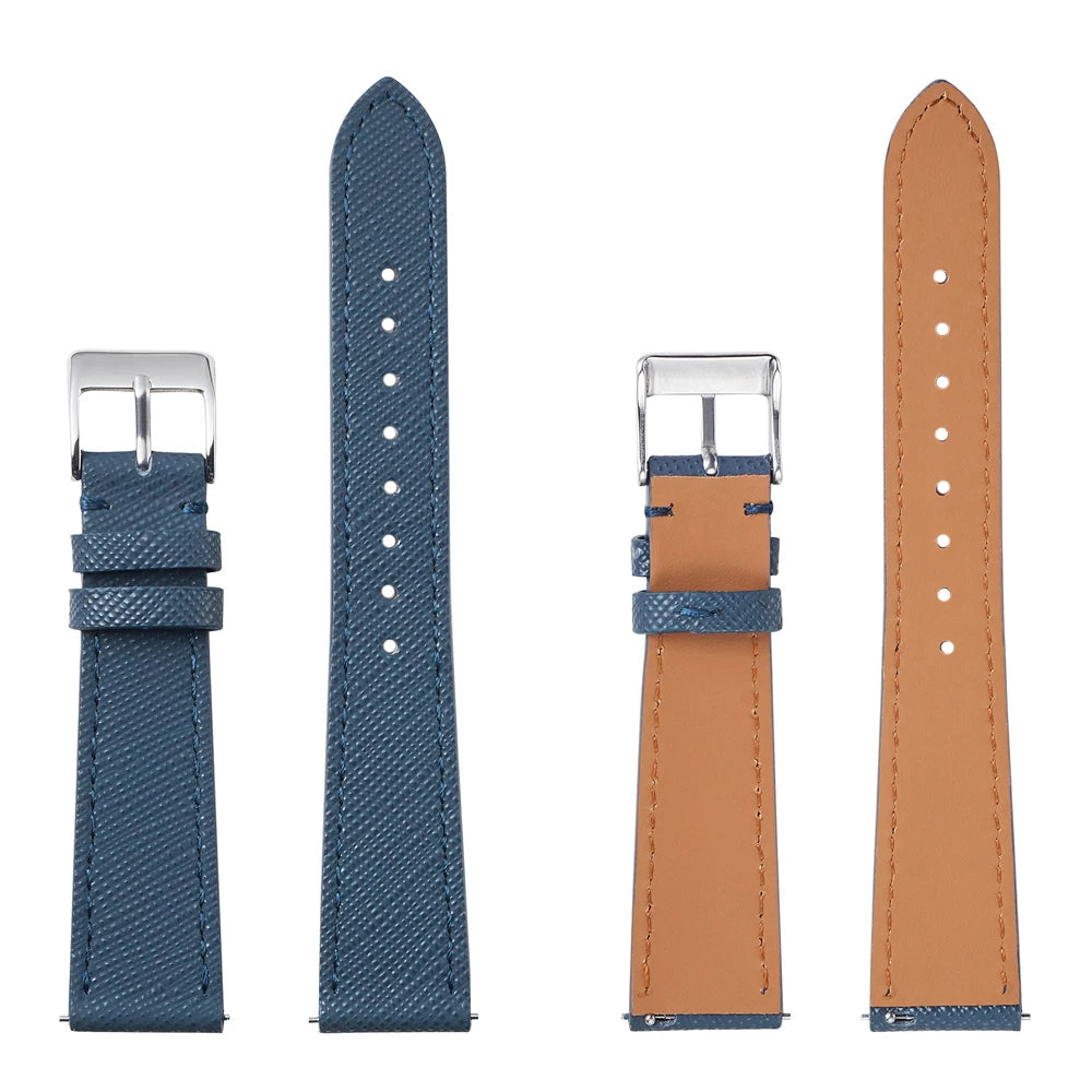 Calfskin Leather Watch Strap | Quick Release, Handmade Design
