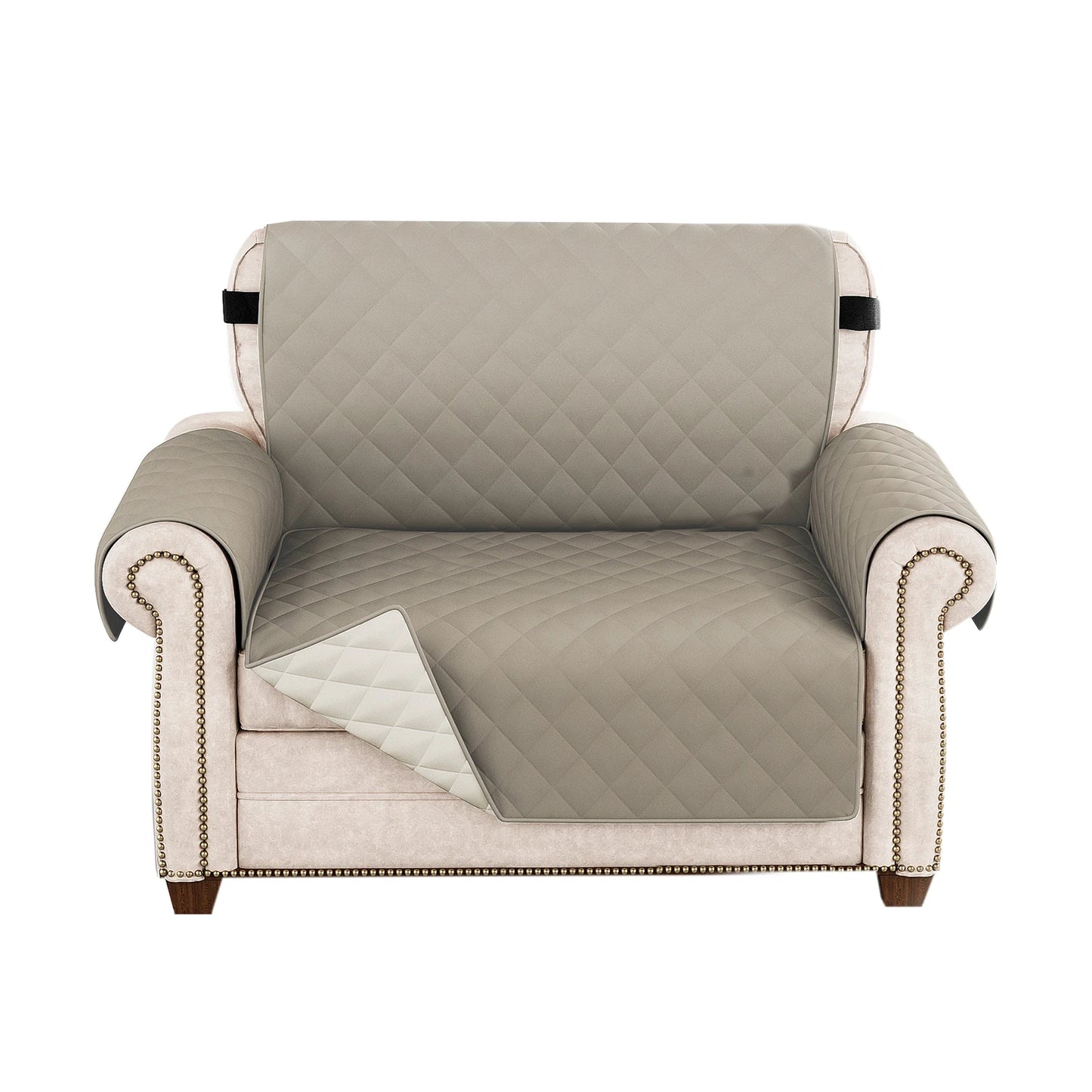 Waterproof Pet-Friendly Sofa Cover | Modern Diamond Pattern Slipcover