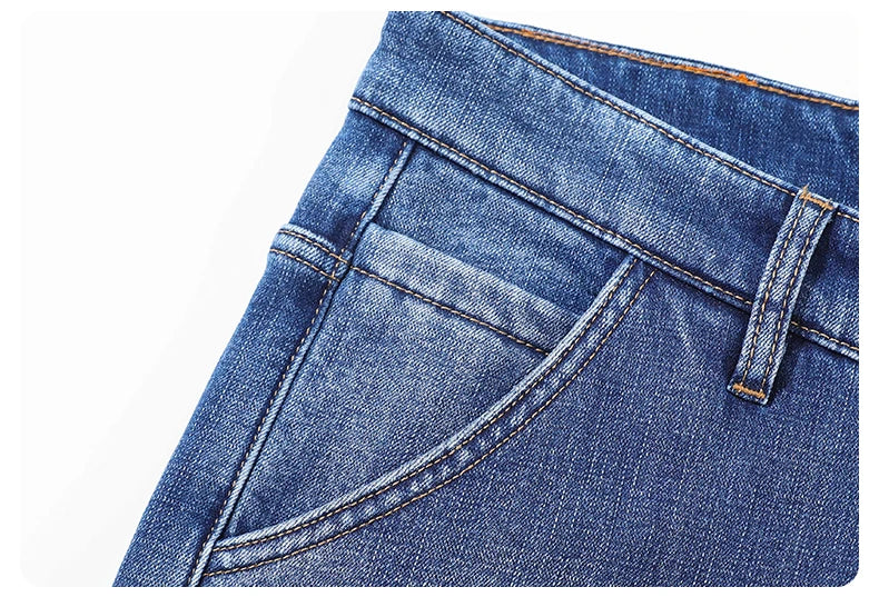 Winter Fleece Men's Jeans | Stylish Warm Denim for Cold Weather